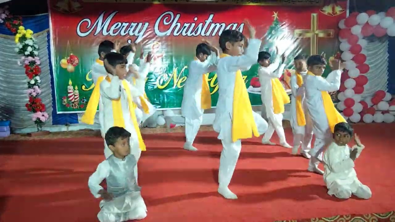 Charni dy vich Dera laya ||Christmas Song Tablo ||