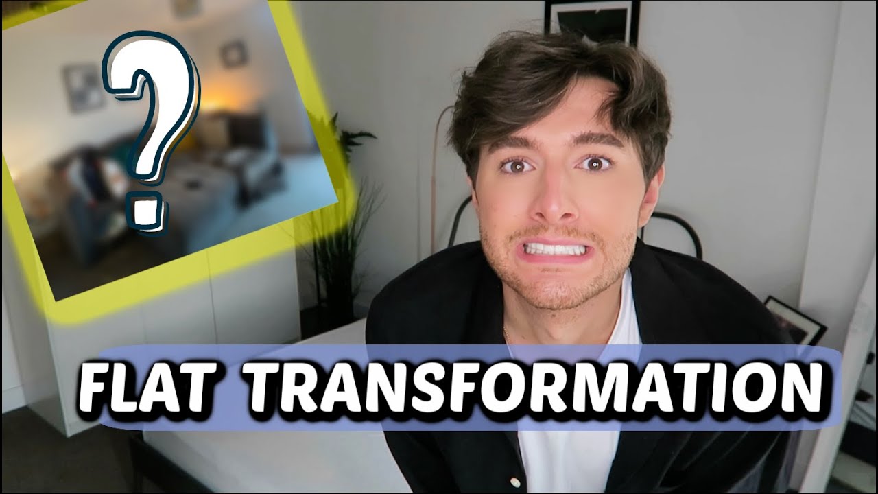 I Turned My SPARE ROOM Into A COSY LIVING ROOM!! (Flat Transformation!)