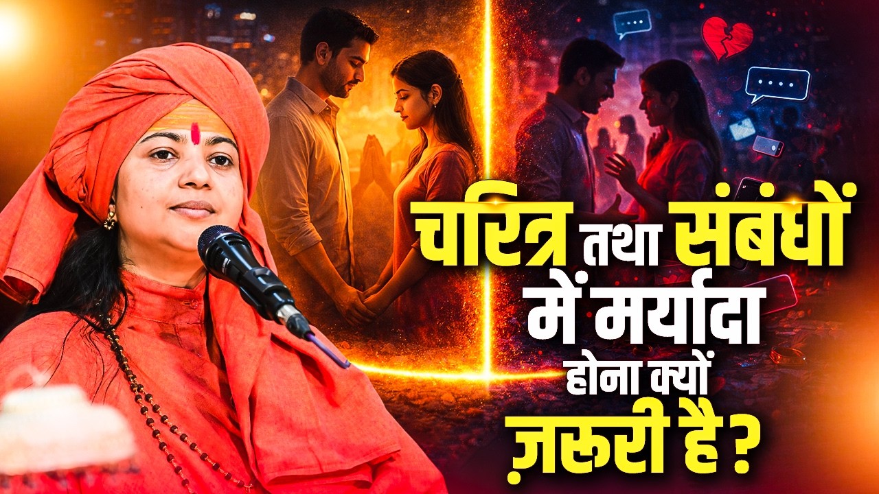 चरित्र तथा संबंधों में मर्यादा होना क्यों ज़रूरी है ? Maa Dhyan Murti Ji | Sadhna Path