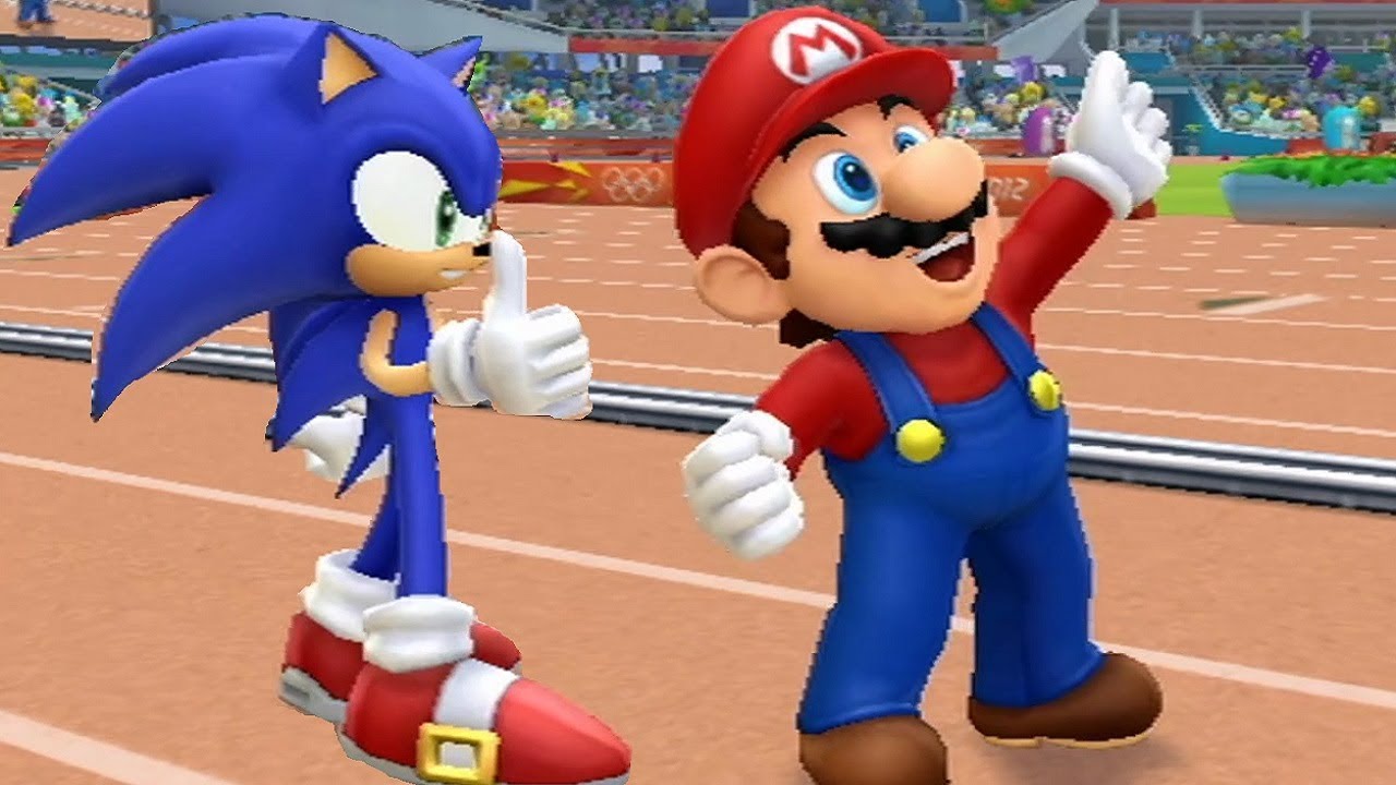 Mario & Sonic at the London 2012 Olympic Games - Long Jump (All Characters)