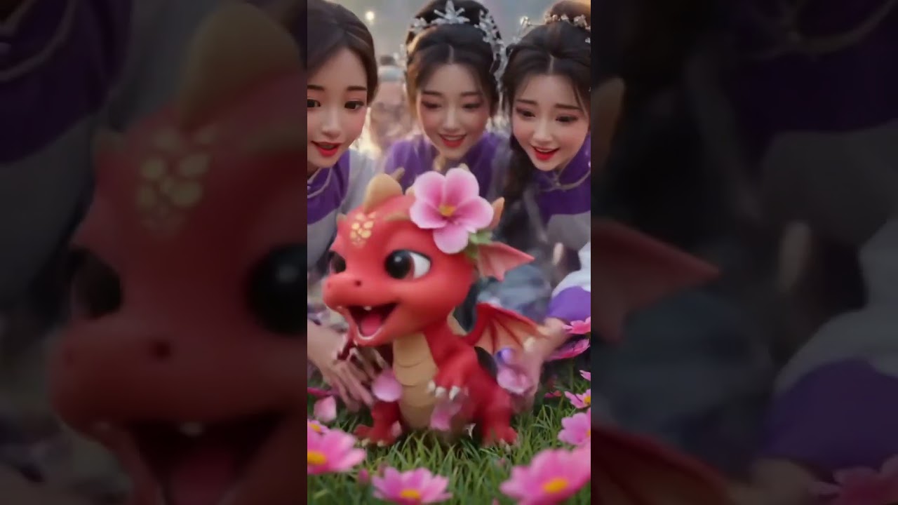 Chinese baby adventure with PNG girl cartoon 