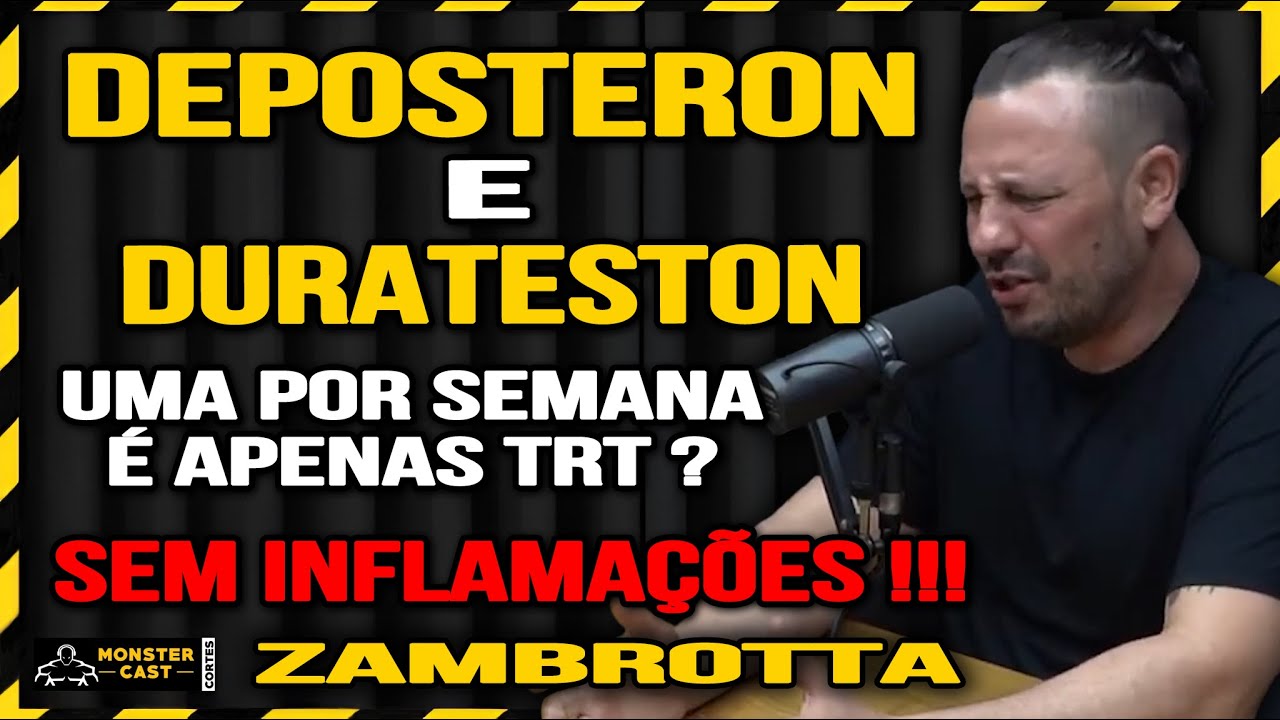 DURATESTON E DEPOSTERON ! UMA POR SEMANA SEM INFLAMA&Ccedil;&Atilde;O !!! | ZAMBROTTA