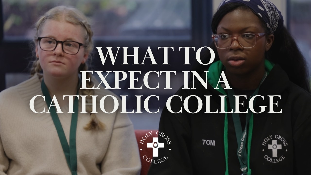 The Catholic values behind our College — and why they matter for your future