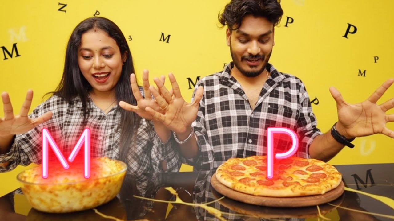 FIRST LETTER FOOD EATING CHALLENGE 😋