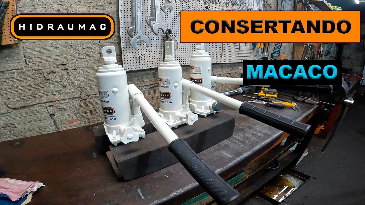 CONSERTANDO MACACOS HIDRÁULICOS