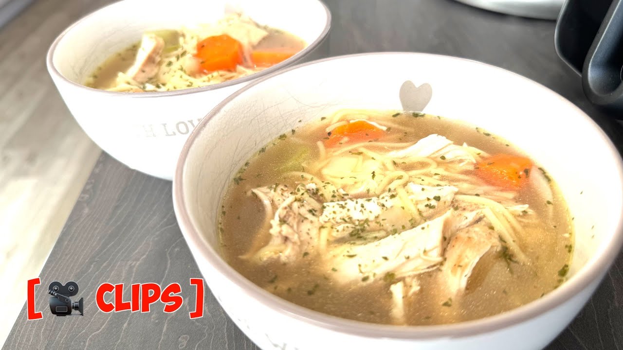 Taste Test: Old Fashioned Chicken Noodle Soup  ! #chickennoodlesoup