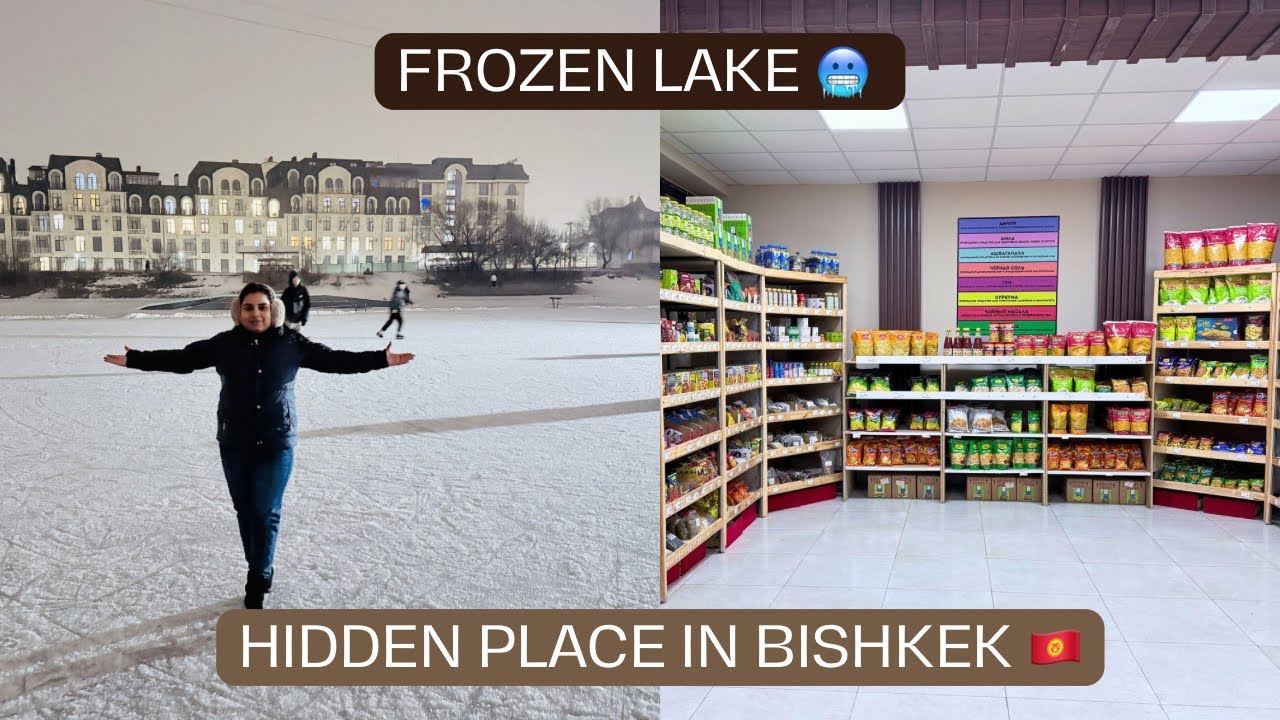 LOVE PARK IN BISHKEK || BEAUTIFUL PLACE IN BISHKEK || INDIAN GROCERY SHOP IN BISHKEK ❤️