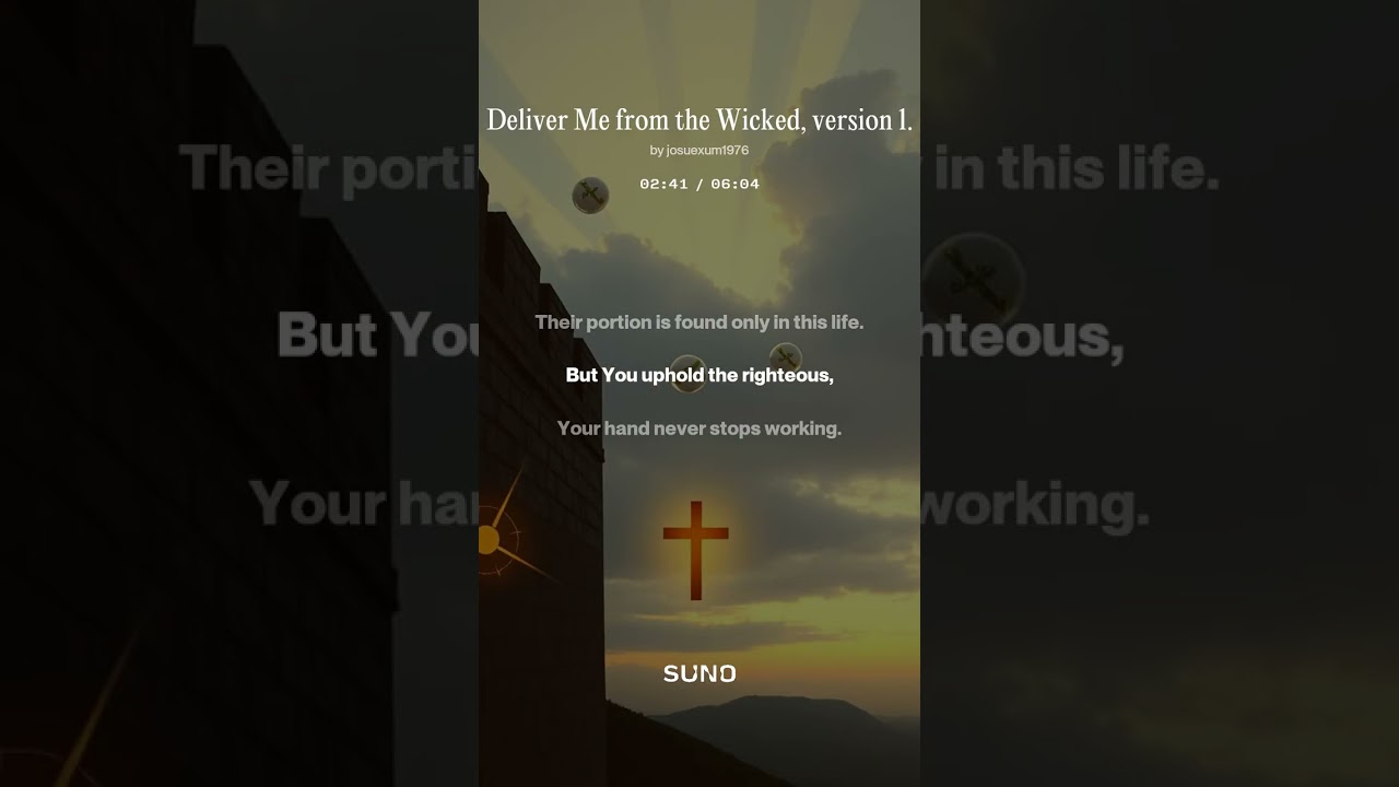 Deliver me from the wicked, version 1.