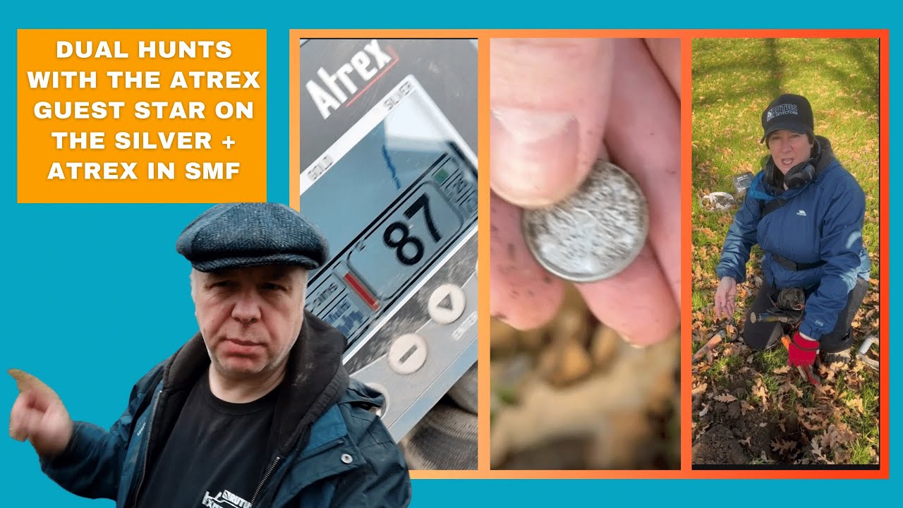 Two hunts with the Rutus Atrex, my first videos in multi-frequency, plus a guest star on the Silver!