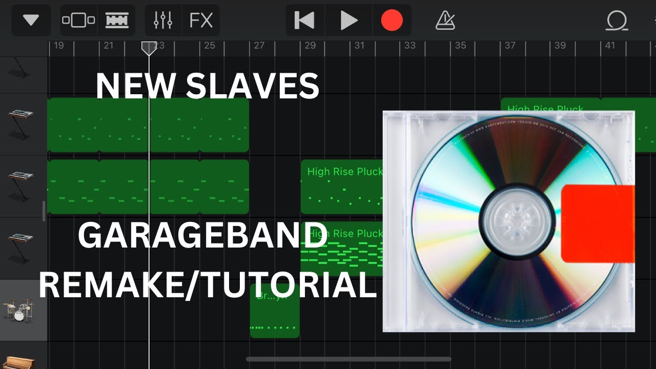New Slaves - Kanye West | Garageband Remake/Tutorial