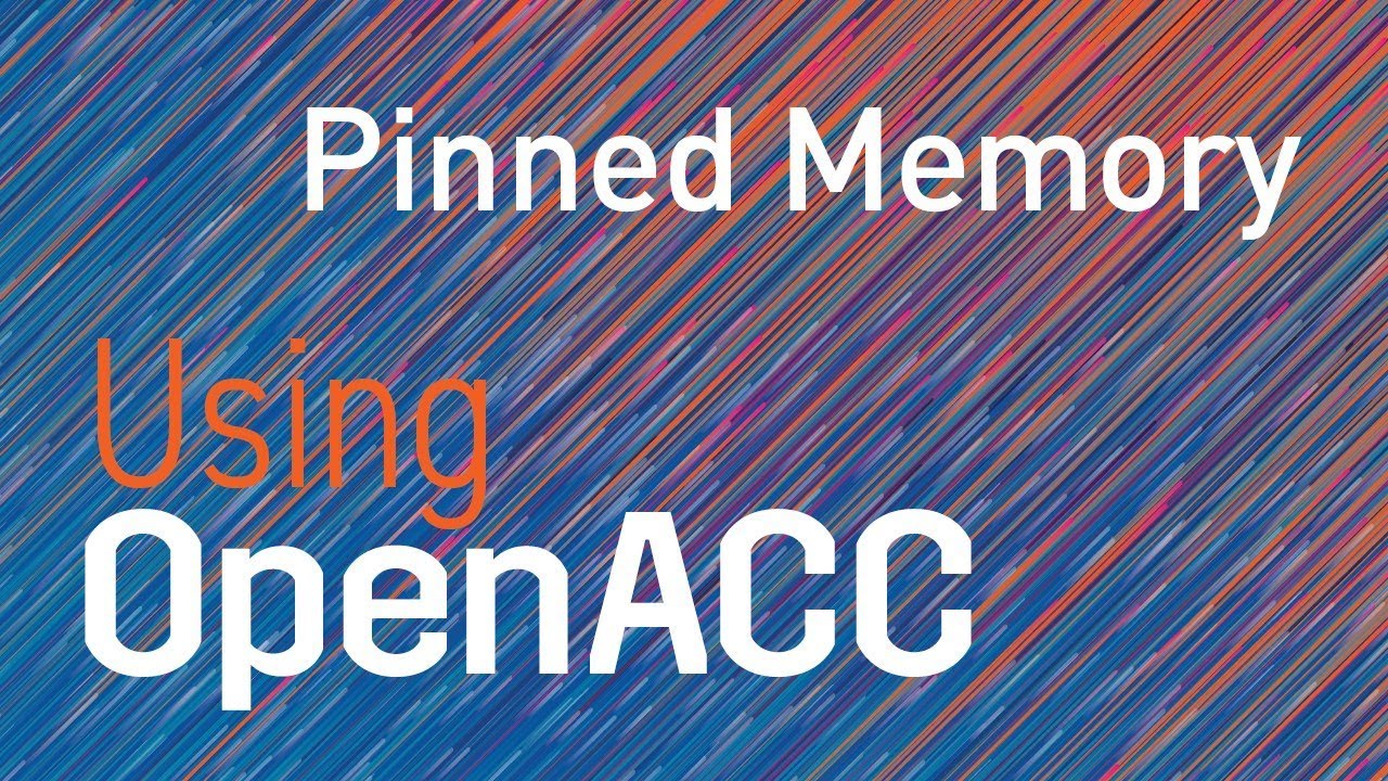 Pinned Memory Using OpenACC