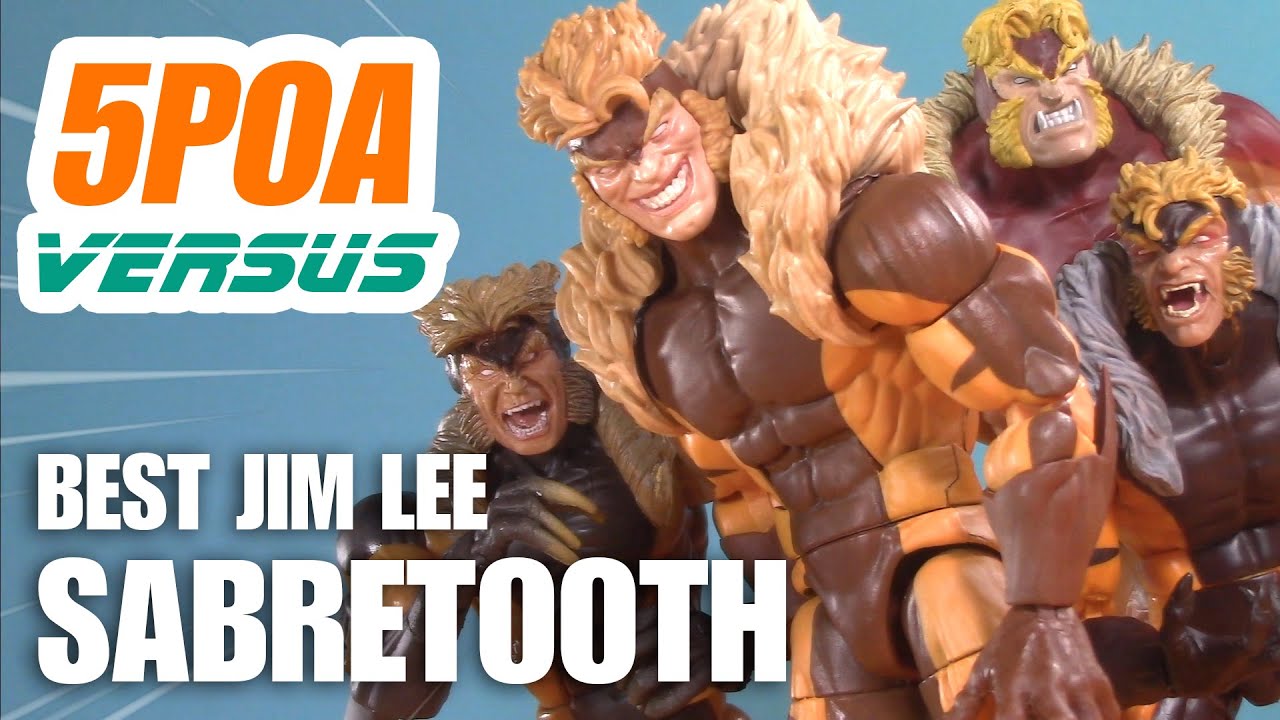 BEST SABRETOOTH ACTION FIGURE? Toy Biz Marvel Legends vs Hasbro Apocalypse, 50 Years, and Select