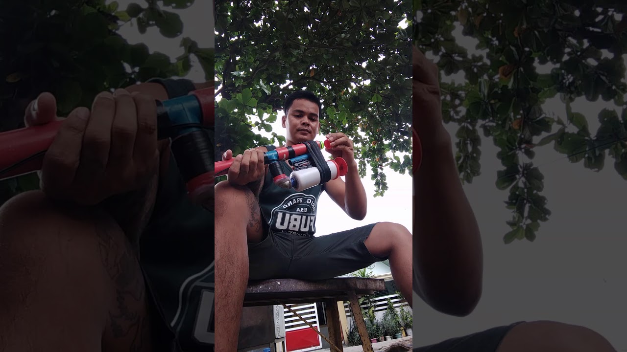 DIY MARBLE GUN (Grabe sobrang lakas nya guys)