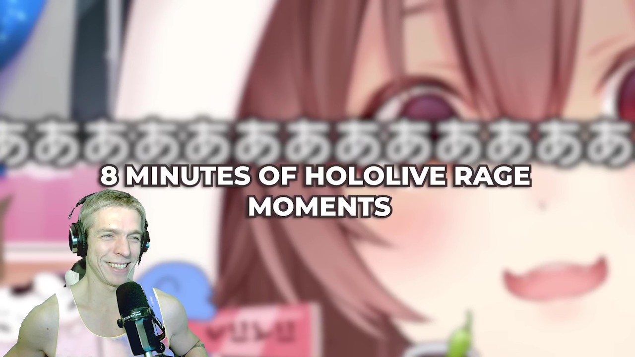 I Have The Magic Tank Top - 8 Minutes of Hololive Rage Moments - Holy Shrimp Reaction