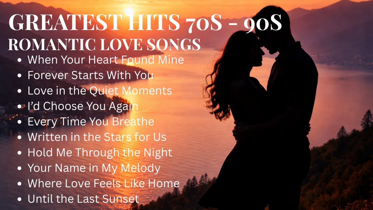 🎸 Greatest Hits Romantic Love Songs 💖  Best Love Songs 70's 80's 90's Best Soft Rock Ballads Vol.1