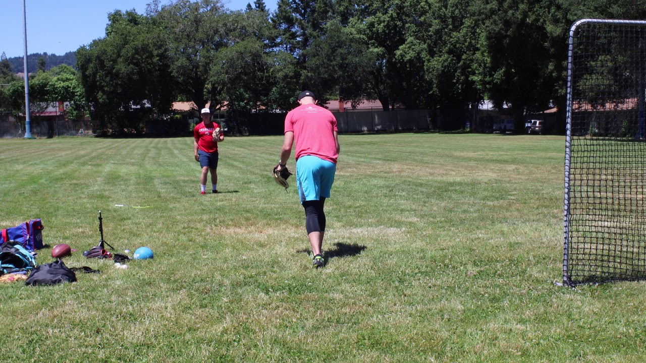 Opposite Foot Lawnmower Throws - Throw Variations | ROBBY ROWLAND