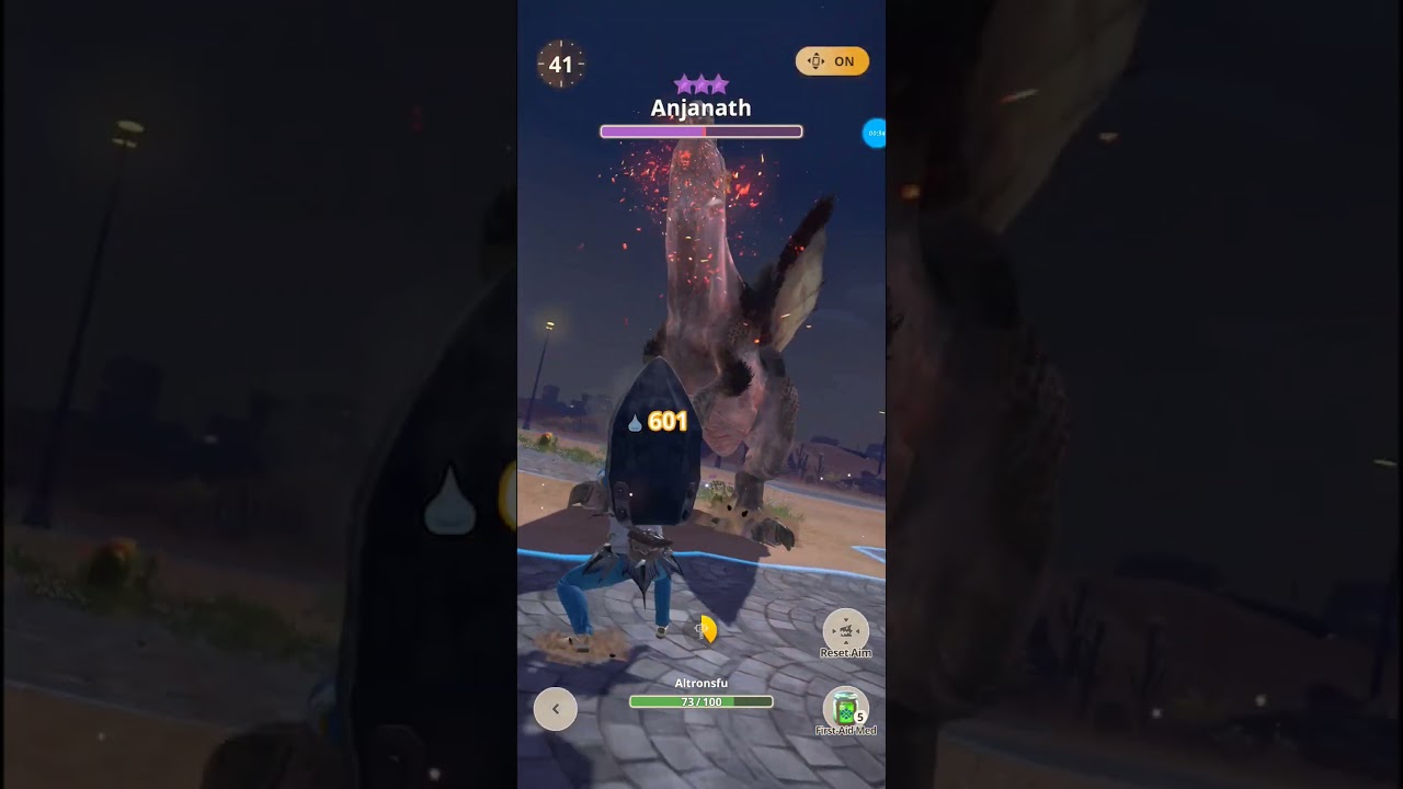 Monster Hunter Now Hammer Gameplay | 8⭐ Anjanath 
