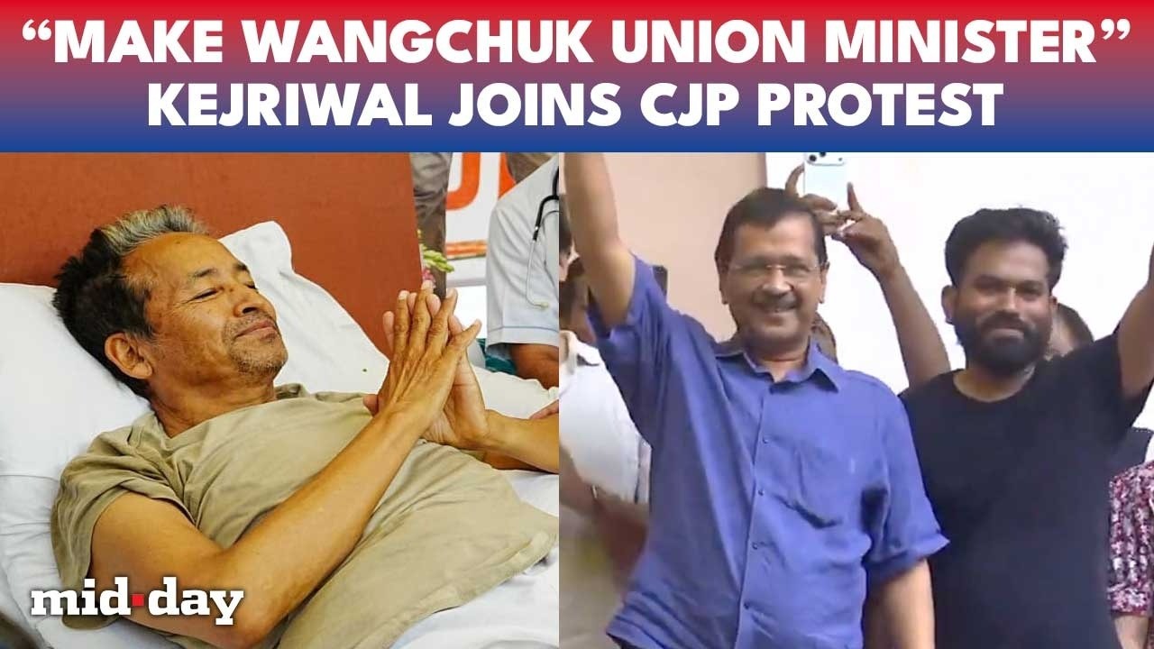Arvind Kejriwal Meets Sonam Wangchuk, Issues EXPLOSIVE Warning To BJP Government Over NEET Row