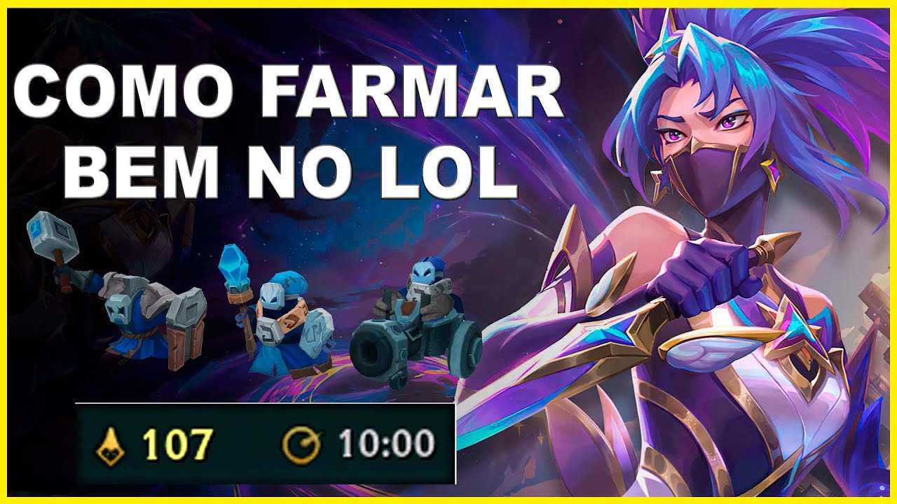 COMO FARMAR BEM NO LEAGUE OF LEGENDS 2025