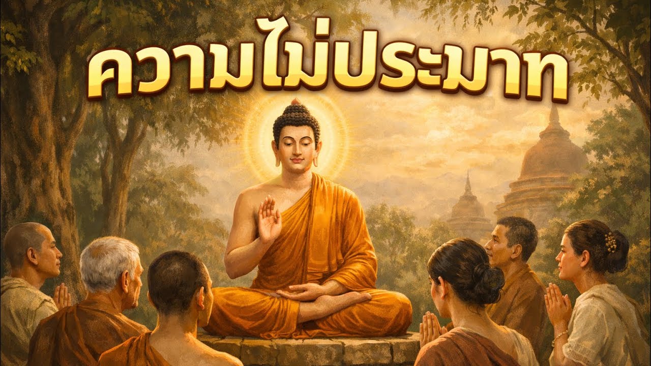 🙏คำสอนเรื่อง “ความไม่ประมาท” ที่คนส่วนใหญ่ฟังผ่าน แต่พลาดทั้งชีวิต 