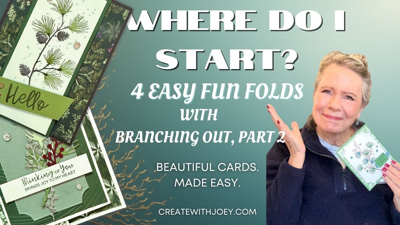 Feeling Stuck at Your Craft Table? Try These 4 Easy Fun Folds, Pt 2