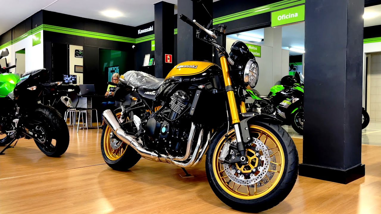 Nova Kawasaki Z900RS R Edition 2023 em Detalhes!