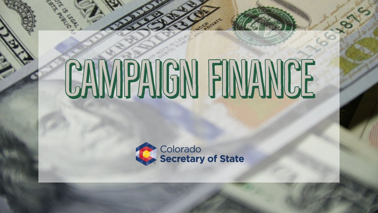 Campaign Finance Reform Goals