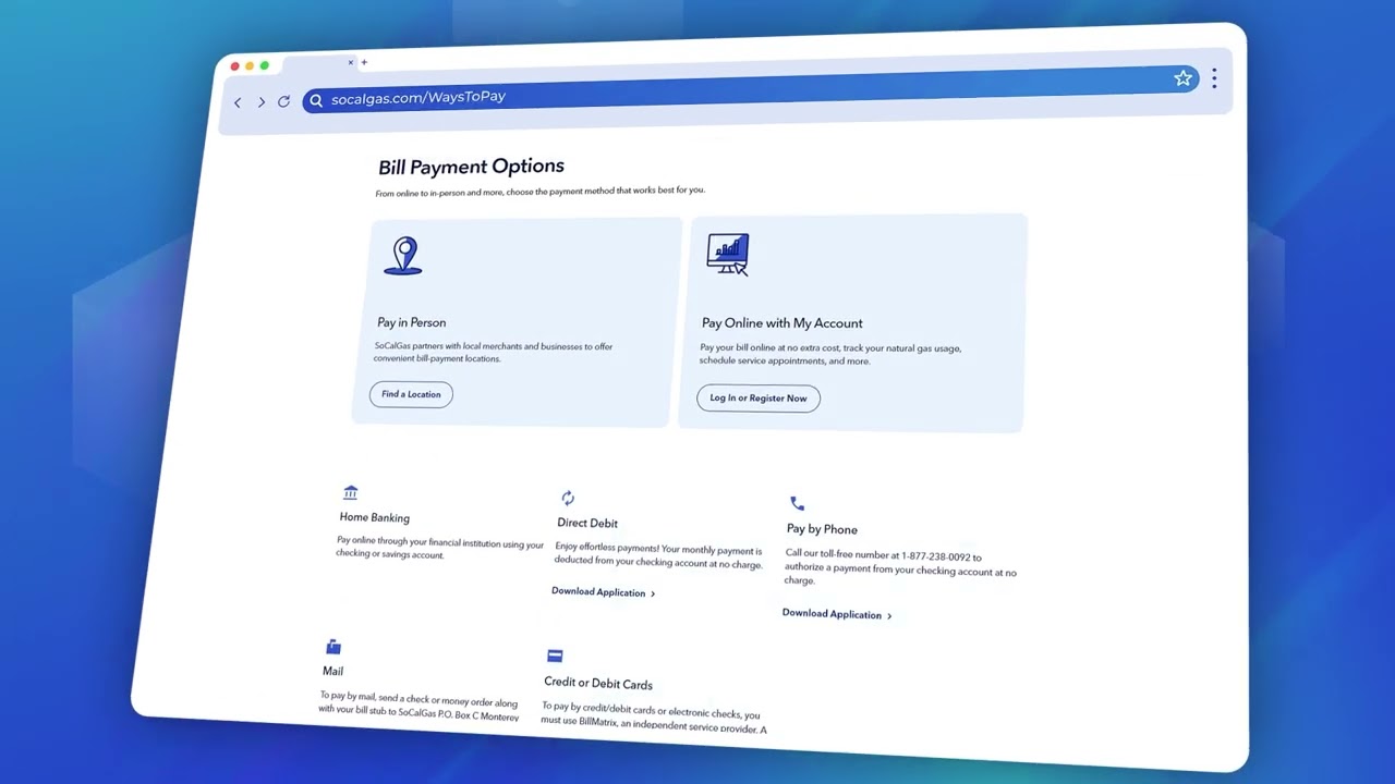 Ways to Pay &ndash; Payment Locations