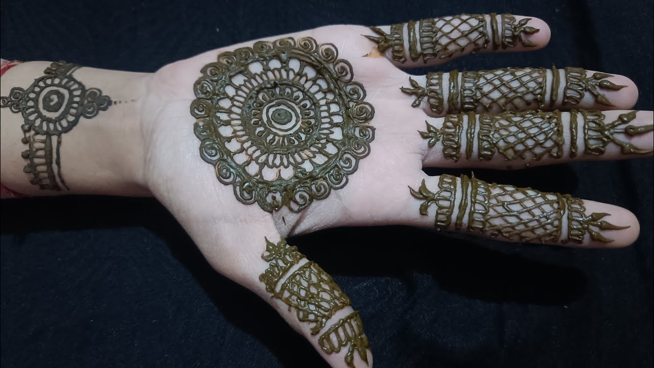 Simple Mehndi designs #mehndidesign #ne_design
