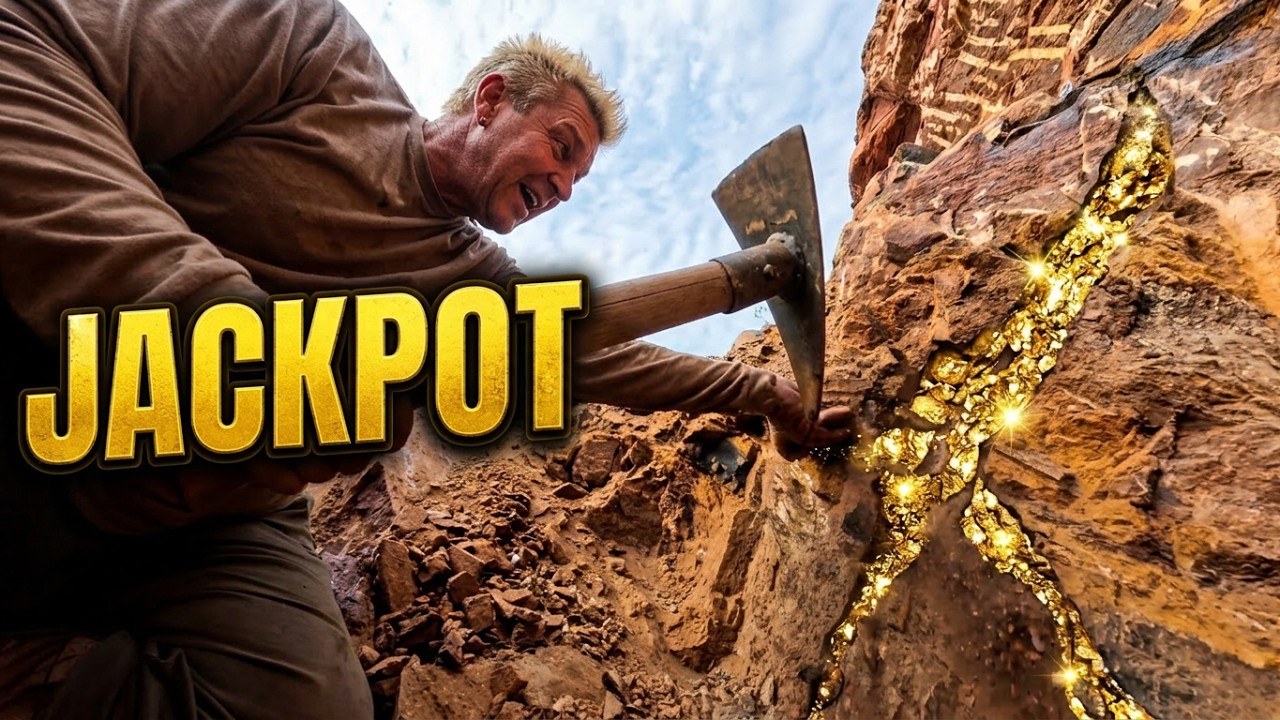 I found the richest gold vein I have ever found, BIG GOLD!