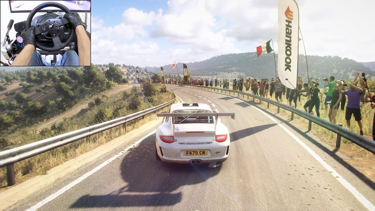 Porsche 911 - Dirt Rally 2.0 | Thrustmaster T300RS gameplay