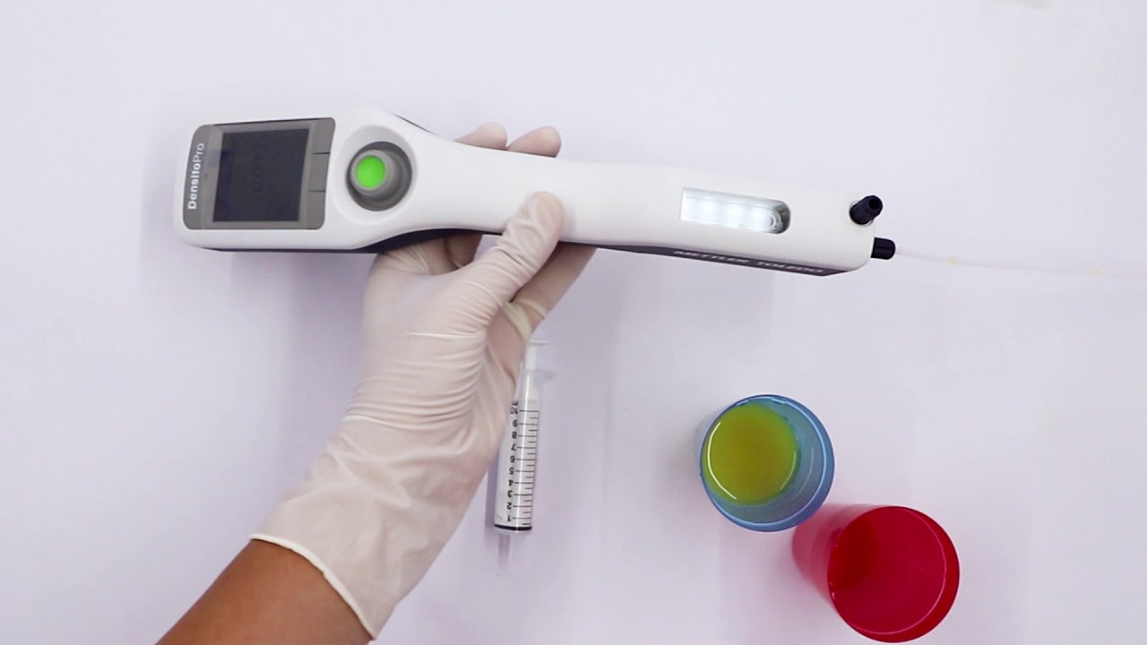 Density2Go: How to Measure Viscous Samples
