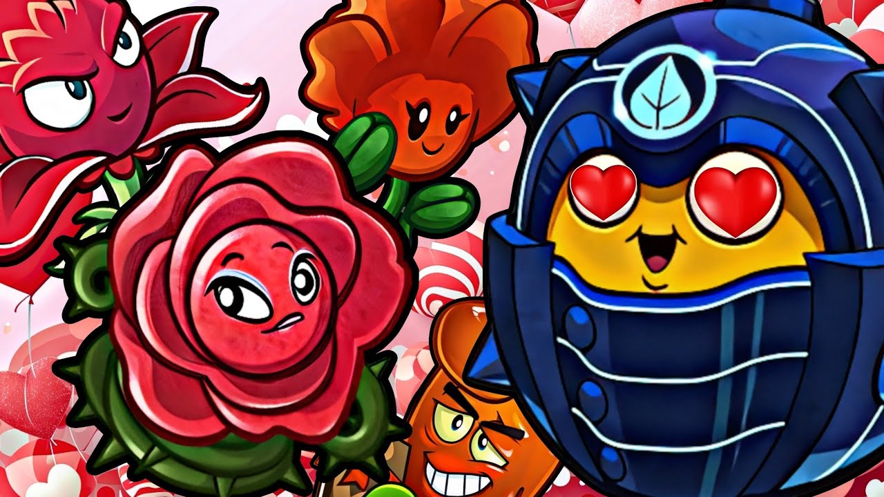 The Best Valentine Deck Pvz Heroes 2026 pt2