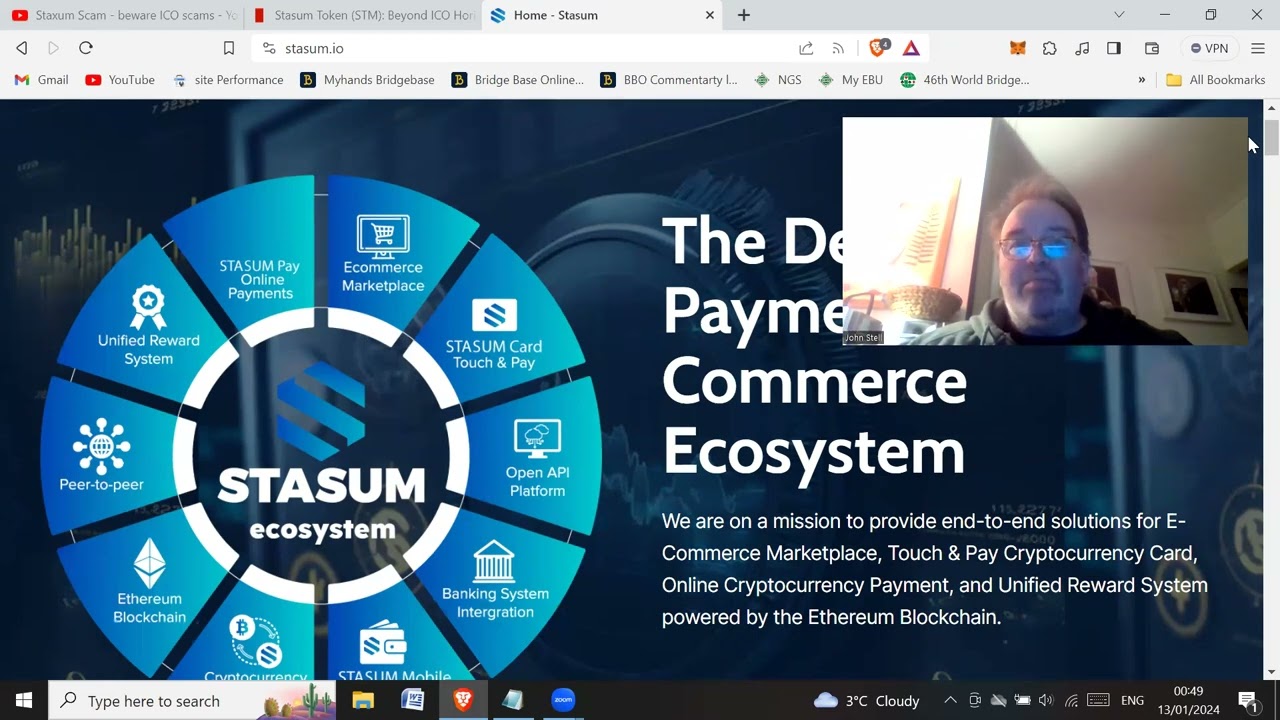 The Staxum scam is now the Stasum scam! WTAF!