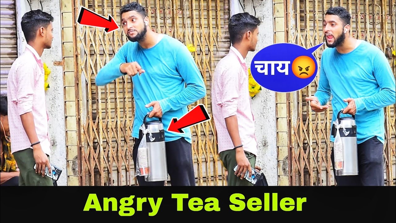 Angry Tea Seller Prank | Prakash Peswani Prank |