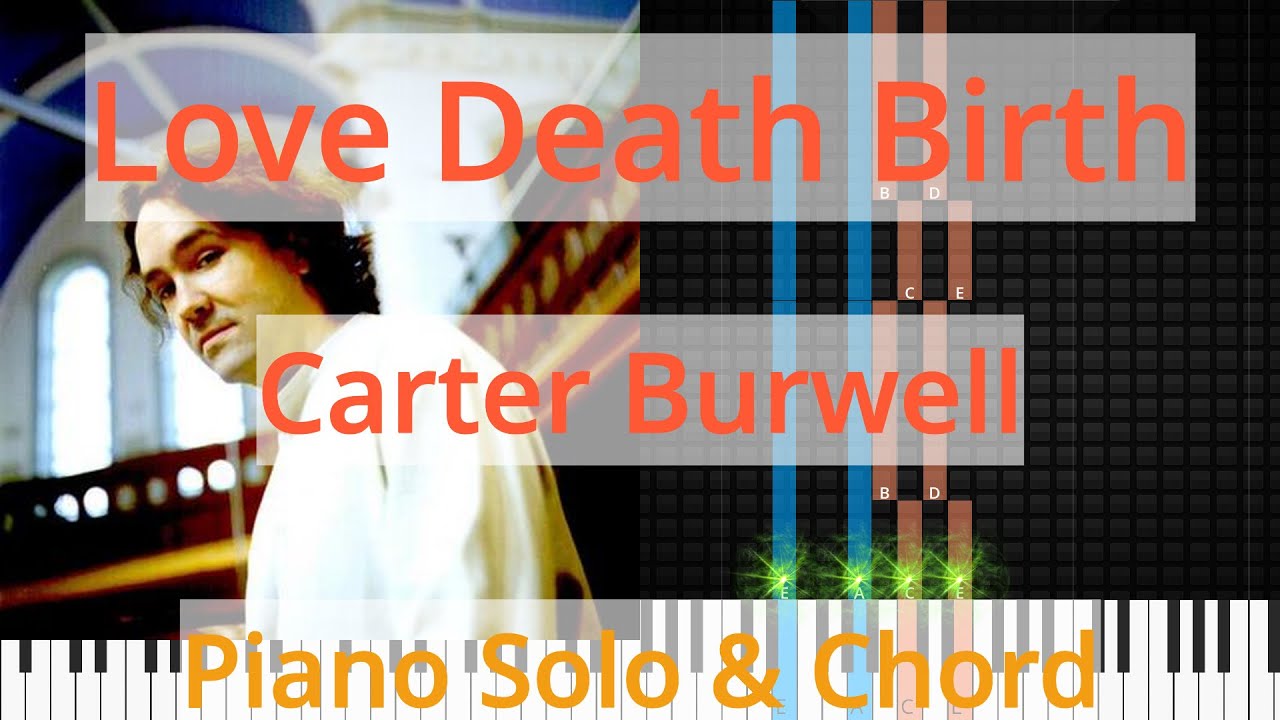 🎹Solo & Chord, Love Death Birth, Carter Burwell, Synthesia Piano