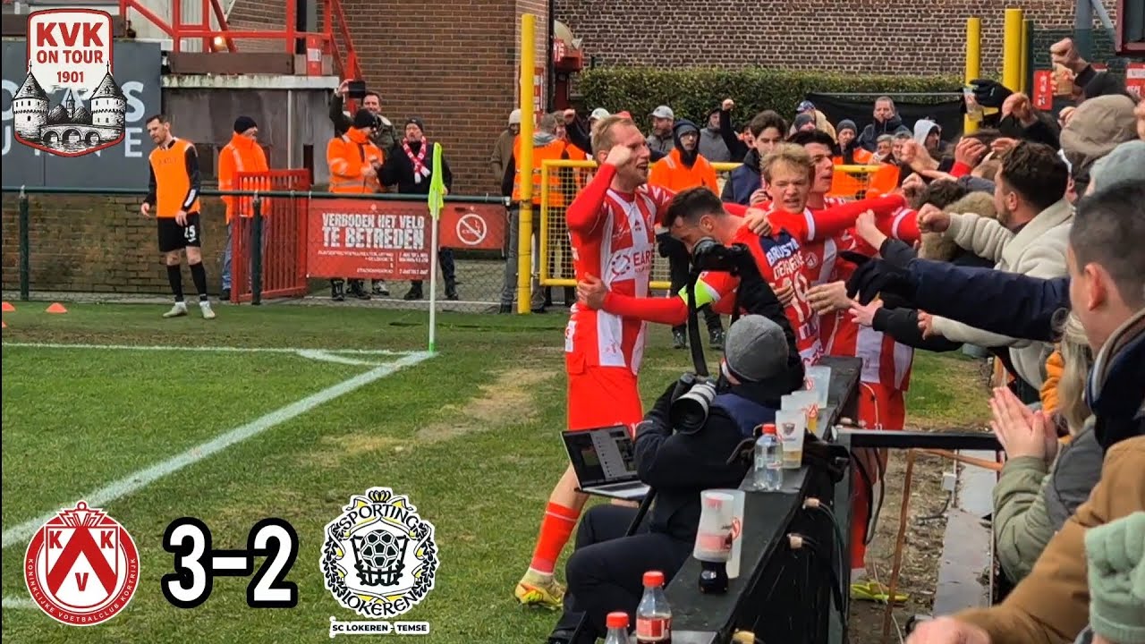 KV KORTRIJK - KSC LOKEREN [3-2] CHALLENGER PRO LEAGUE SPEELDAG 22 ( TERUGRONDE) 