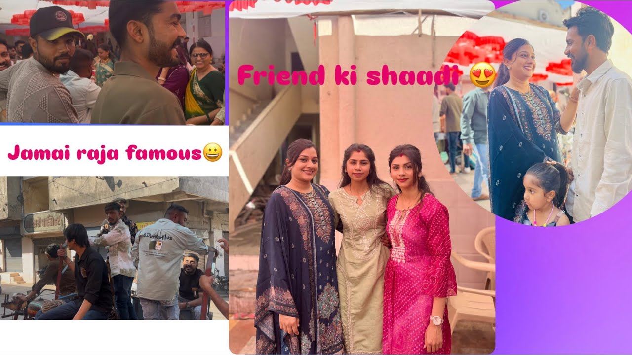 Tino bahene mili 😍 friend ki shadi bahut maja aaya 😍#indianwedding #shaadivibes 