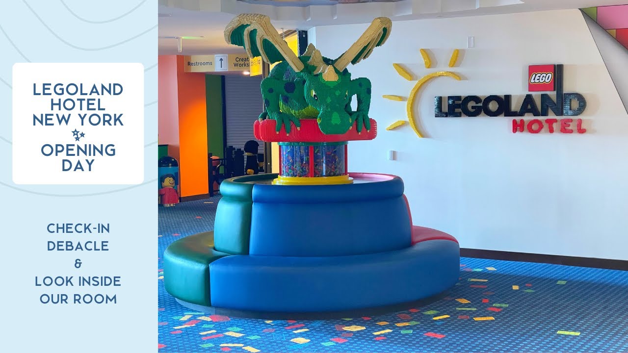 LEGOLAND New York Resort ~ Hotel Check-In Debacle & Look Inside Our Room