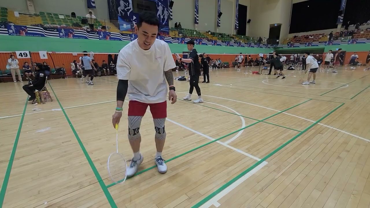 제 4회 올리버 전국 배드민턴 대회 남복 3040 A 예선 2경기 임규택.강봉훈