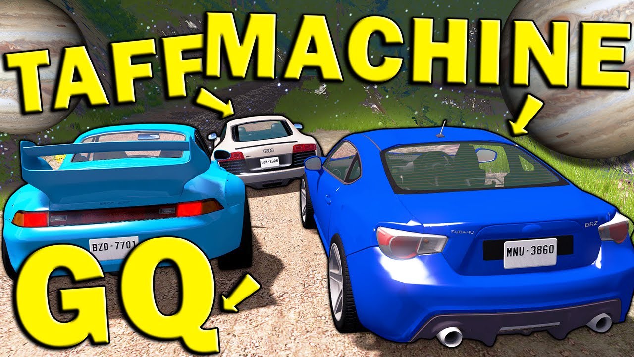 DESCENDO a SERRA com a GRAVIDADE DE JÚPITER! BeamNG.drive MULTIPLAYER
