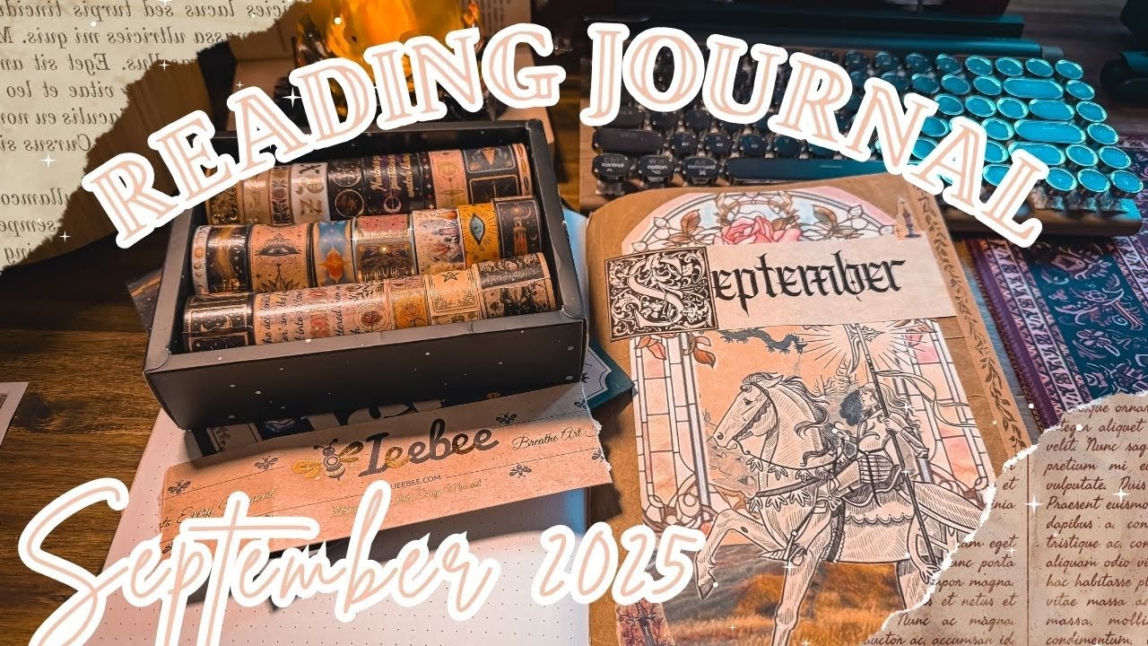 September Medieval Lady Knight Bullet Journal Theme 📖 Plan With Me