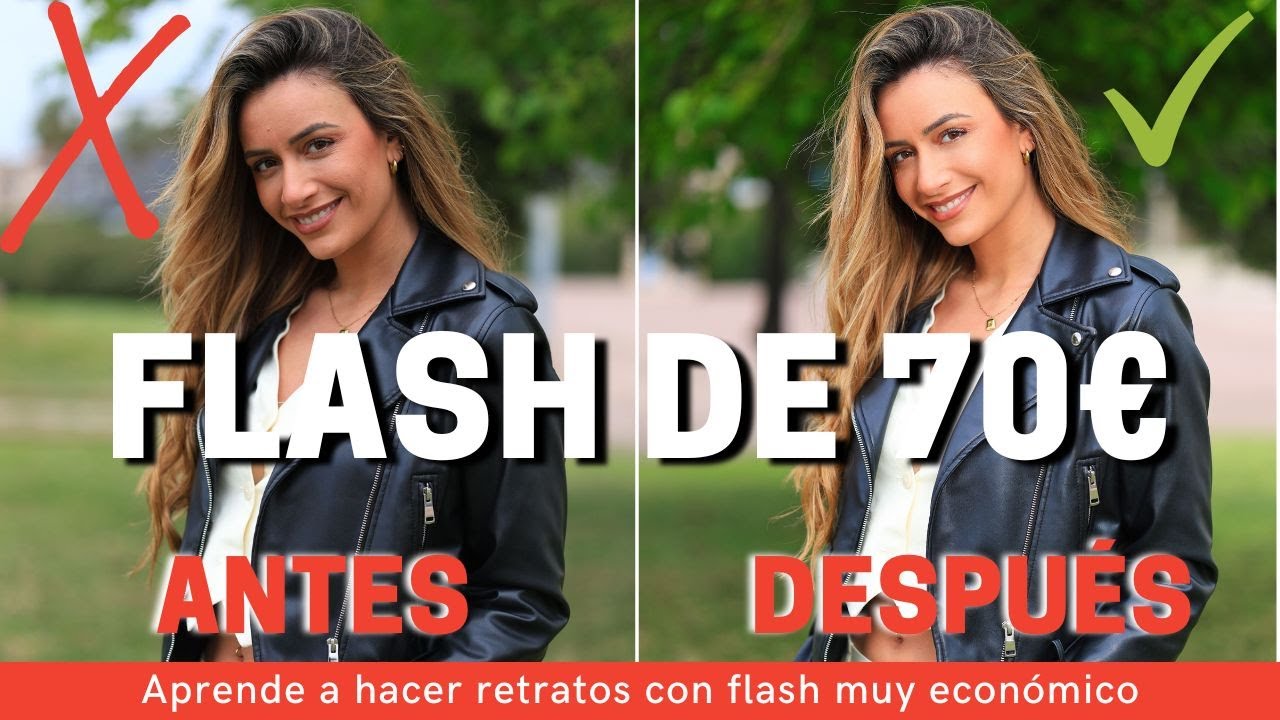 📸 ¡Strobist con un Flash de 70€!  ⚡️ Retratos PRO muy económico 💸