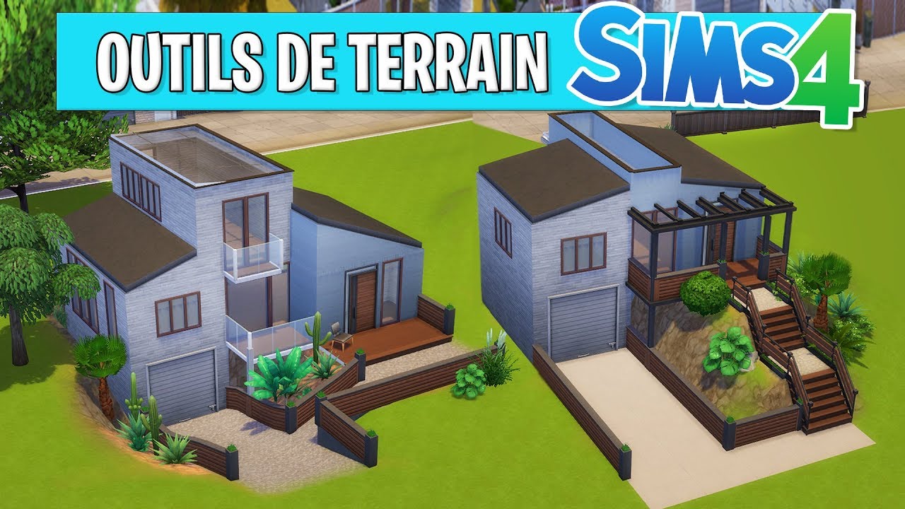 COMMENT UTILISER L'OUTILS TERRAIN - SIMS 4