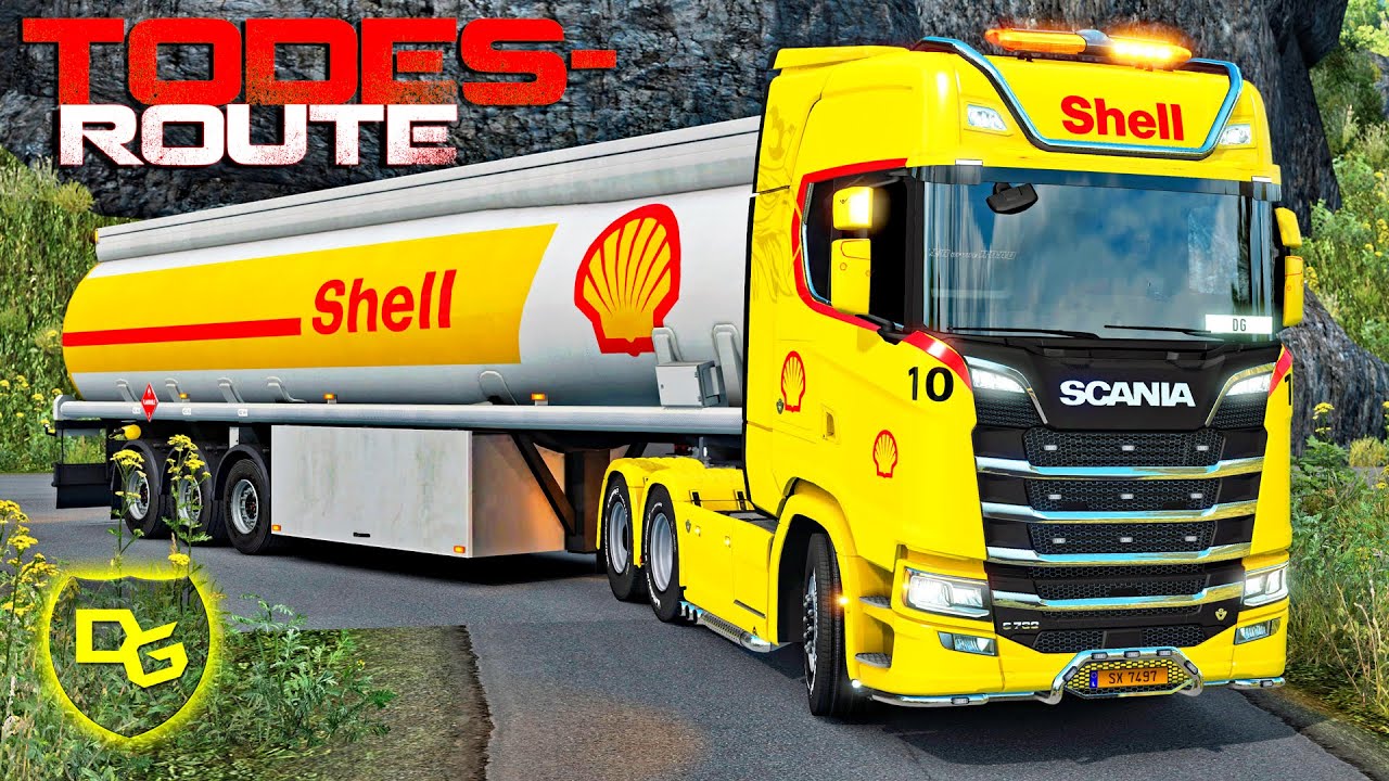 Die TODESROUTE ❌ - Euro Truck Simulator 2 #18 - Daniel Gaming - Deutsch