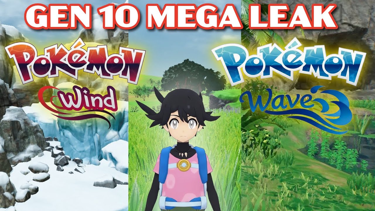 New Pokémon Leaks GEN 10 Mega Leak and Screenshots