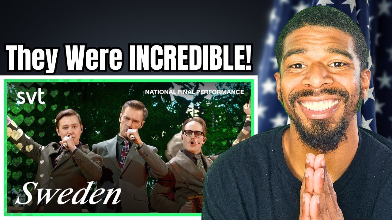 KAJ - Bara Bada Bastu | Sweden 🇸🇪 | Eurovision 2025 | American Reacts