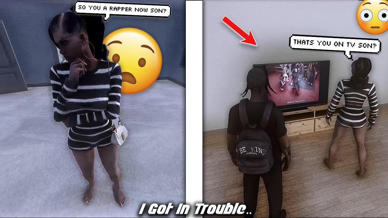 My Mom Found Out Im A Drill Rapper😲🤯..*I Got Kicked Out* | Sosa Plays The Towns Rp Ep.7