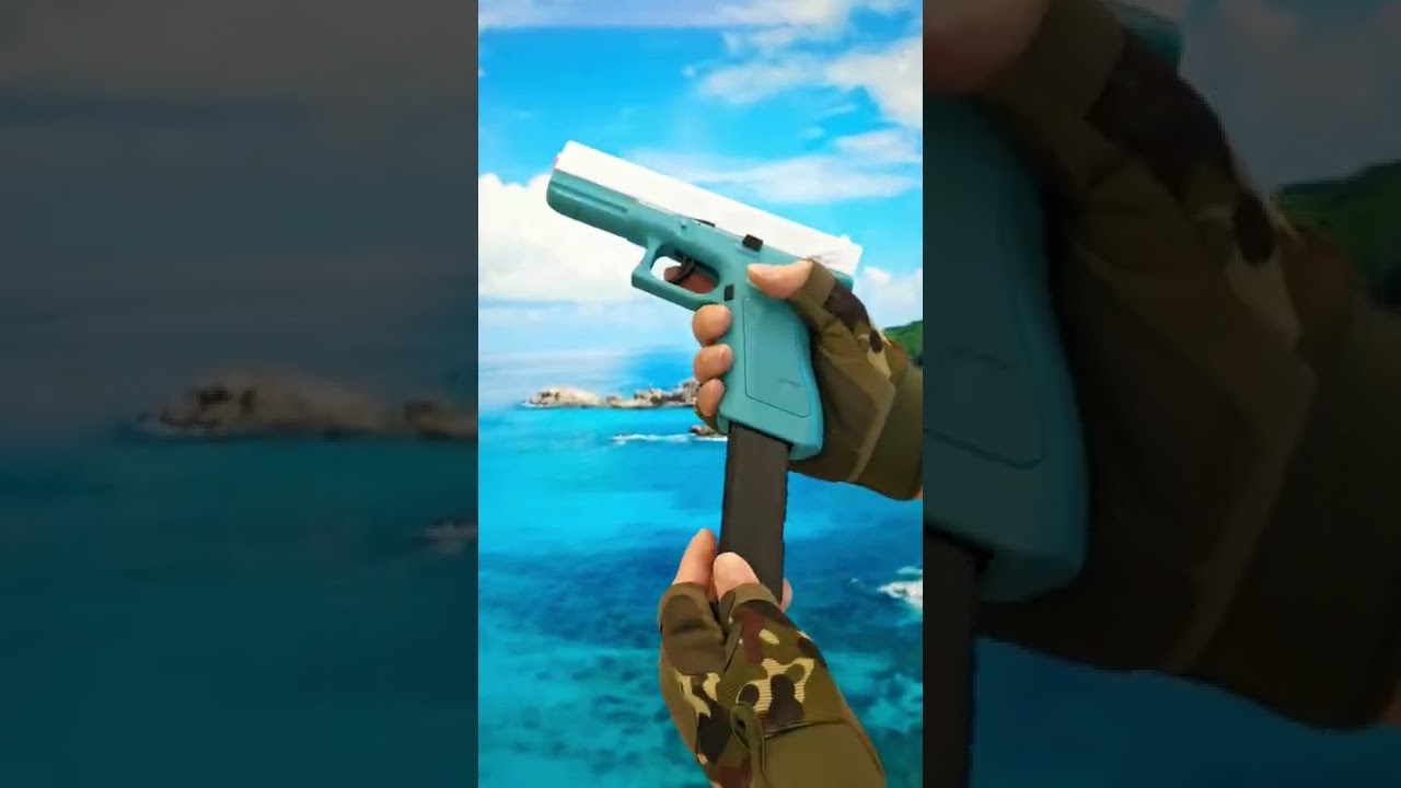 Glock II Automatic Shell ejection Toy Pistol #Shorts