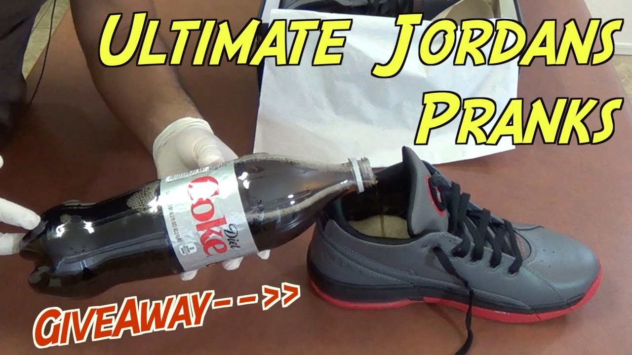 Ultimate Jordans Shoe Prank   Jordans Giveaway  HOW TO PRANK | Nextraker